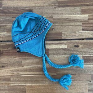 Mountain Hardwear Women's Wool Beanie Hat Braided Outdoor Ski Gorpcore Winter